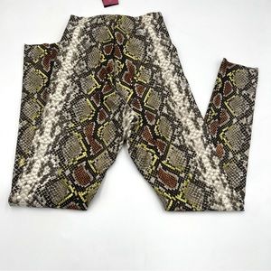 Commando Faux Leather Animal Leggings